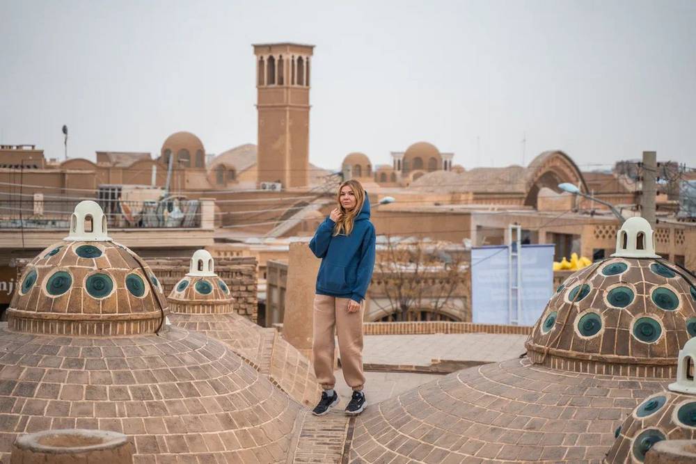 Kashan- Roof of Houses- Desert Architecture